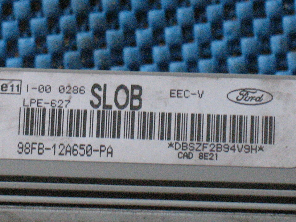 ECU Visteon 98FB12A650PA 98FB-12A650-PA LPE-627 LPE627