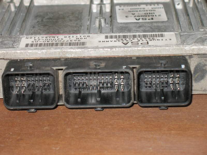 21646092-3 9637706280-05 PEUGEOT 1.4 ECU 9643134380 S2000-24