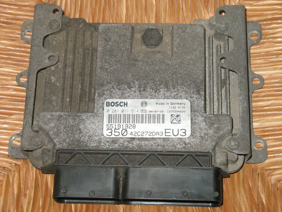 Ecu centralina fiat idea 1.9 jtd 0281011514 55191928 eu3 edc16c9