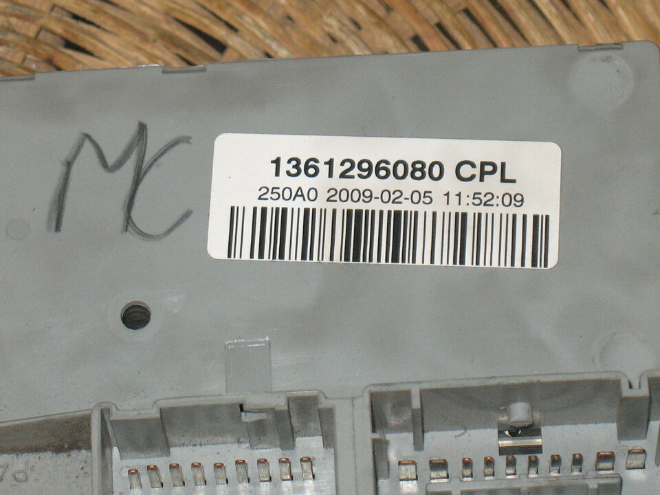Ecu centralina fusibili body computer fiat ducato 1361296080