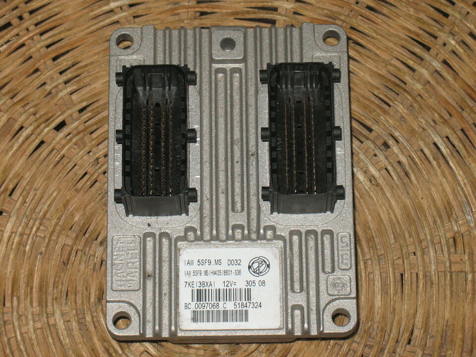 ECU CENTRALINA FIAT 500 1.2 IAW 5SF9.MS 51847324 HW405