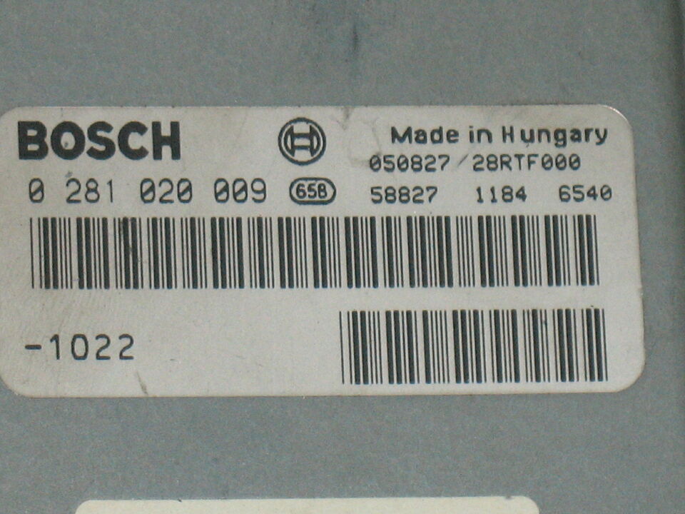 ECU MAN F2000 BOSCH 0281020009 L721787 MS6.4 51116167215