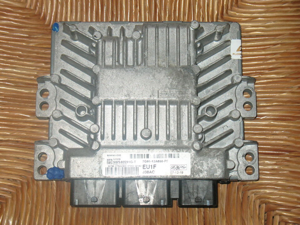 ECU 2.0 TDCI 7G91-12A650-PF EU1F 5WS40591G-T SID206 5WS40591GT
