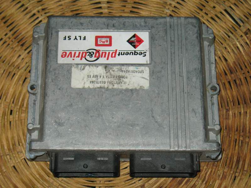ECU Ford Fiesta GPL LPG 1.4 16v DE815244 16V E5 08> DE815244
