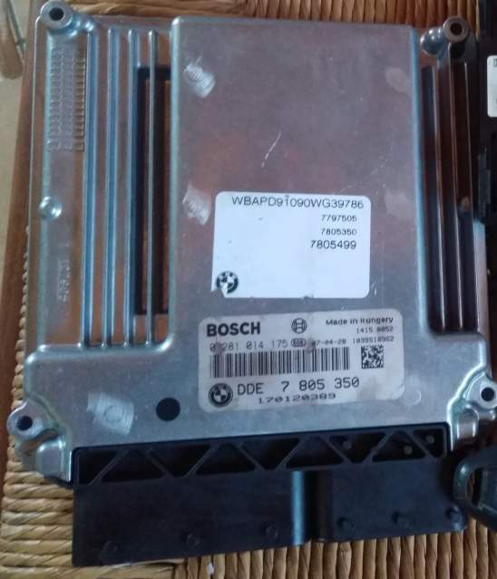 ECU CENTRALINA BMW X3 3.0 D 0281014175 DDE7805350 1701200389 EDC16C35-5.22