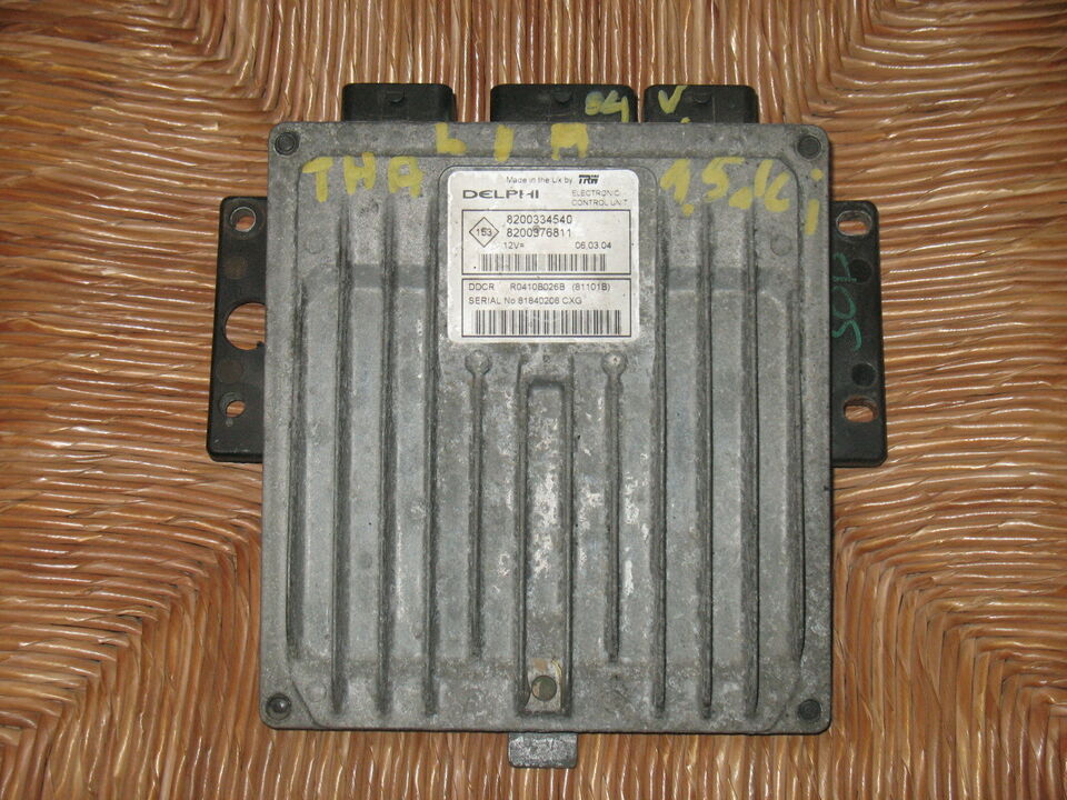 ECU Renault Thalia 8200334540 8200376811 81837686CXG R0410B026B