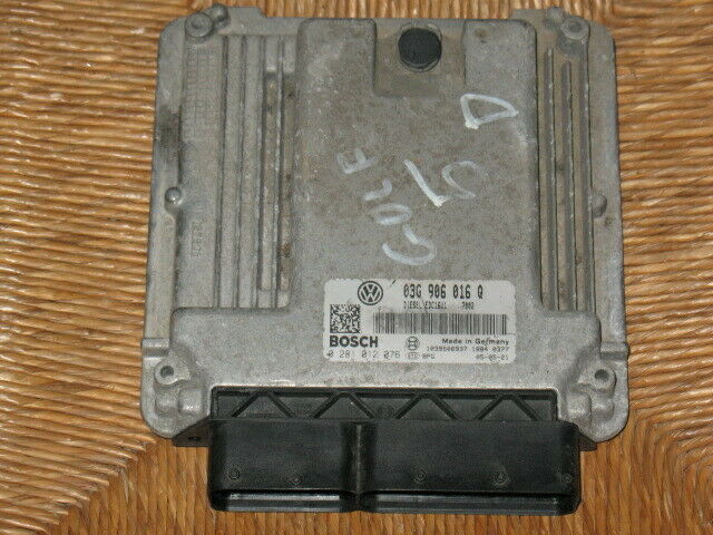 ECU VW GOLF V 1.9TDI EDC16U 0281012076 03G906016Q EDC 16U1-5.41
