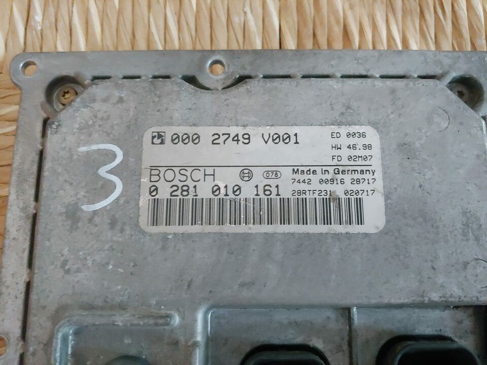 ECU Centralina motore smart 800 CDI 0281010161 SMART 0002749V001