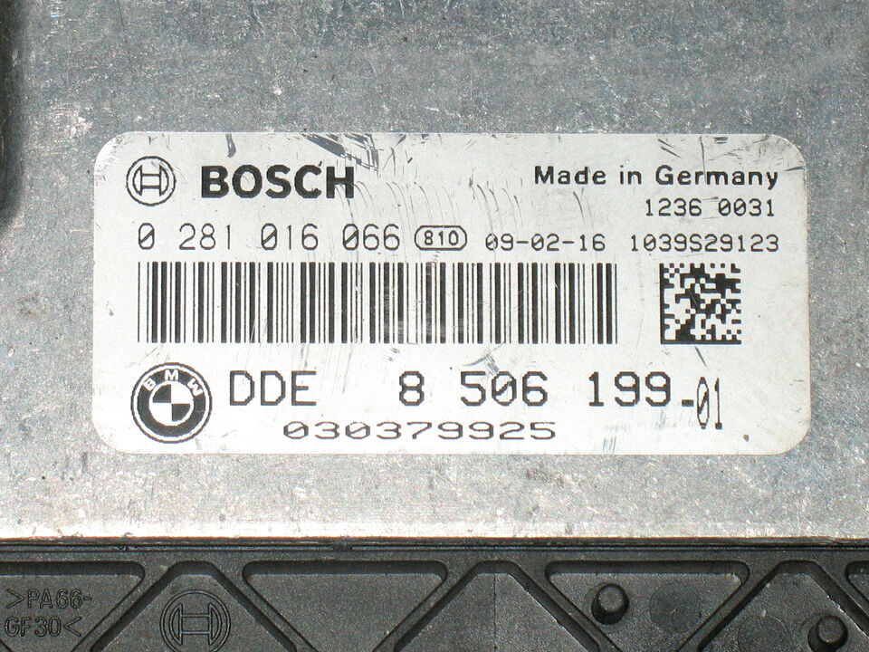 ECU BMW 520D E60 N47 BOSCH 0281016066 DDE 850619901 EDC17CP02