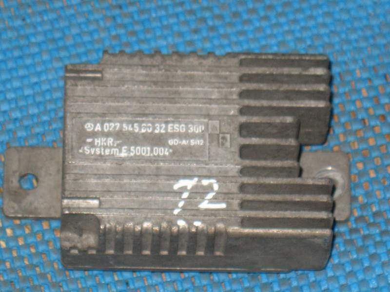 ECU VENTOLA RADIATORE MERCEDES CLASSE A (W168) 170CDI A0275458032 ESG300
