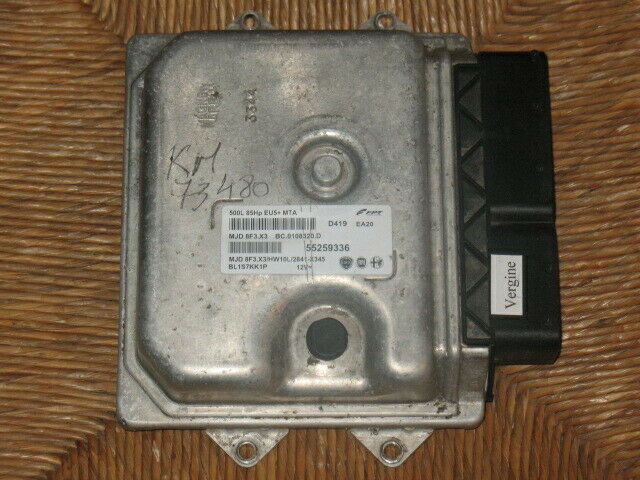 ECU CENTRALINA FIAT 500L 85HP 55259336 MJD8F3.X3 HW10L PRONTA