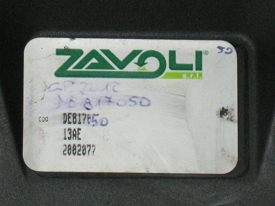 Ecu centralina zavoli gpl lpg de817850