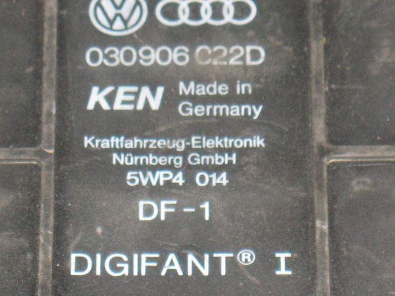 ECU CENTRALINA DIGIFANT1 DF-1 030906C22D 5WP4014
