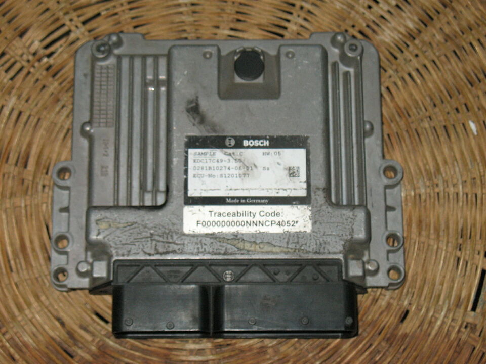 ECU BRAVO MJ 1.6 BOSCH 0281B102740601 S1201077 EDC17C49-3.50