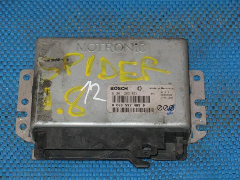 ECU ALFA ROMEO GTV TS 1.8 2.0 BOSCH 0261203671 00605974650