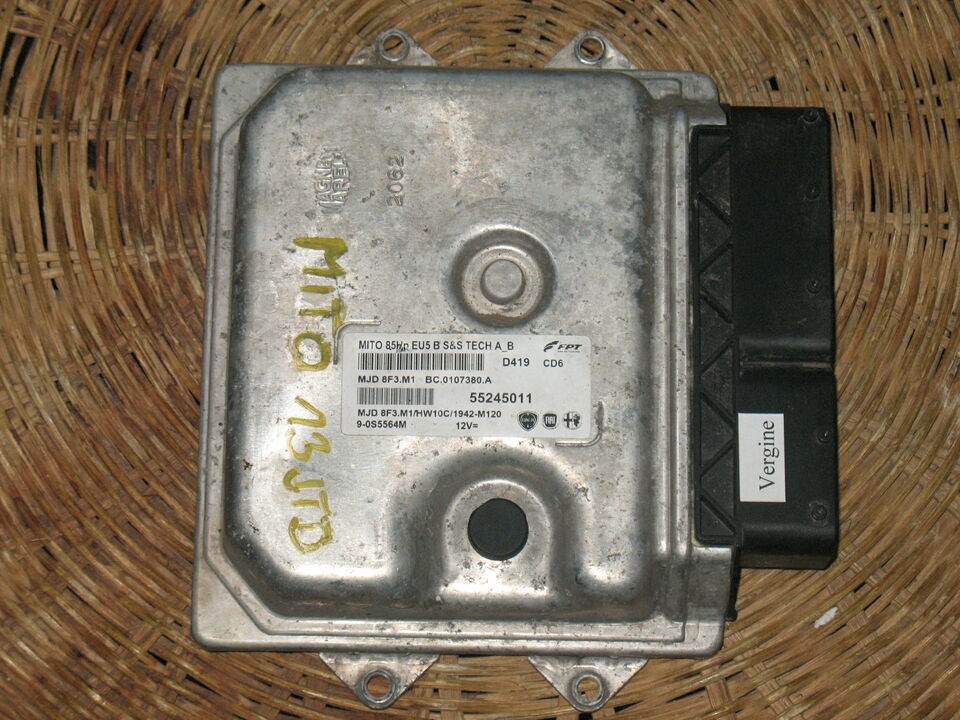 ECU ALFA ROMEO MITO 1.3 85HP EU5 55245011 MJD 8F3.M1 HW10C