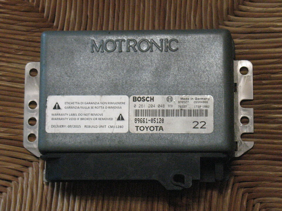 ECU TOYOTA CARINA 1.6 1.8 BOSCH 0261204048 89661-05120