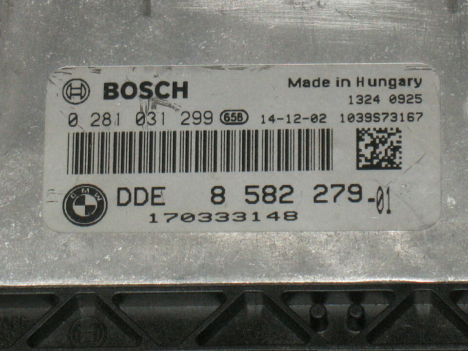 ECU DDE 8582279 0281031299 EDC 17C50-3.58 320d F21 F20 F31 F30