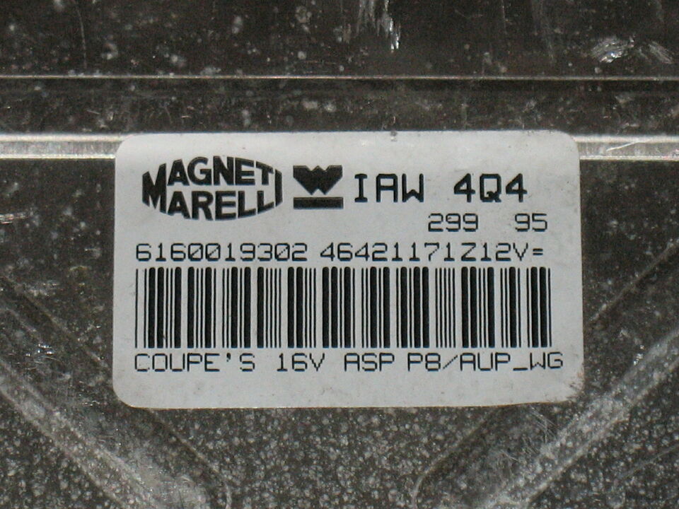 Ecu fiat coupe s 2.0 16v magneti marelli iaw 4q4 iaw4q4