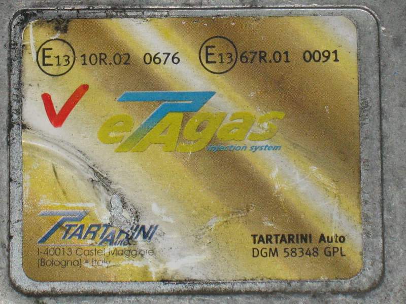 ECU Tartarini 67R010091 10R020676 DGM58348 GPL DGM 2 - 3 - 4 Cilindri