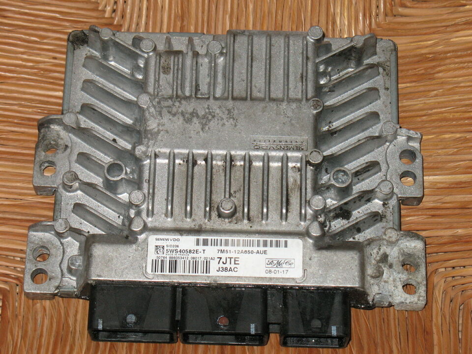 ECU FOCUS SID206 5WS40582E-T 7M51 12A650-AUE 5WS40582ET 7JTE