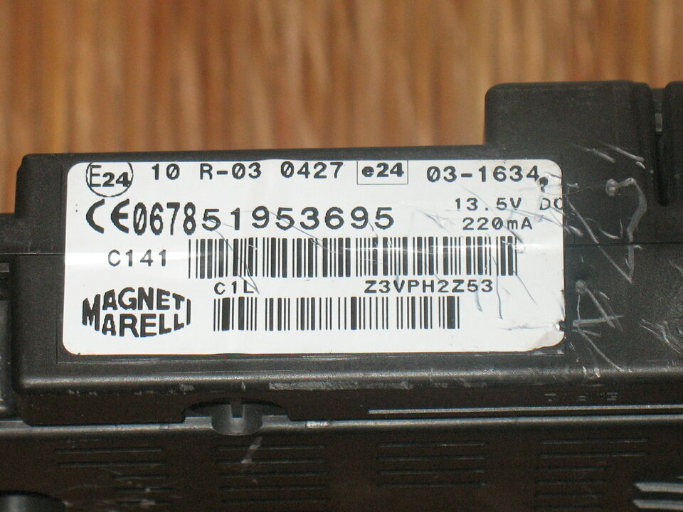 Centralina 51953695 bluetooth Blue&Me  Fiat Panda Cross