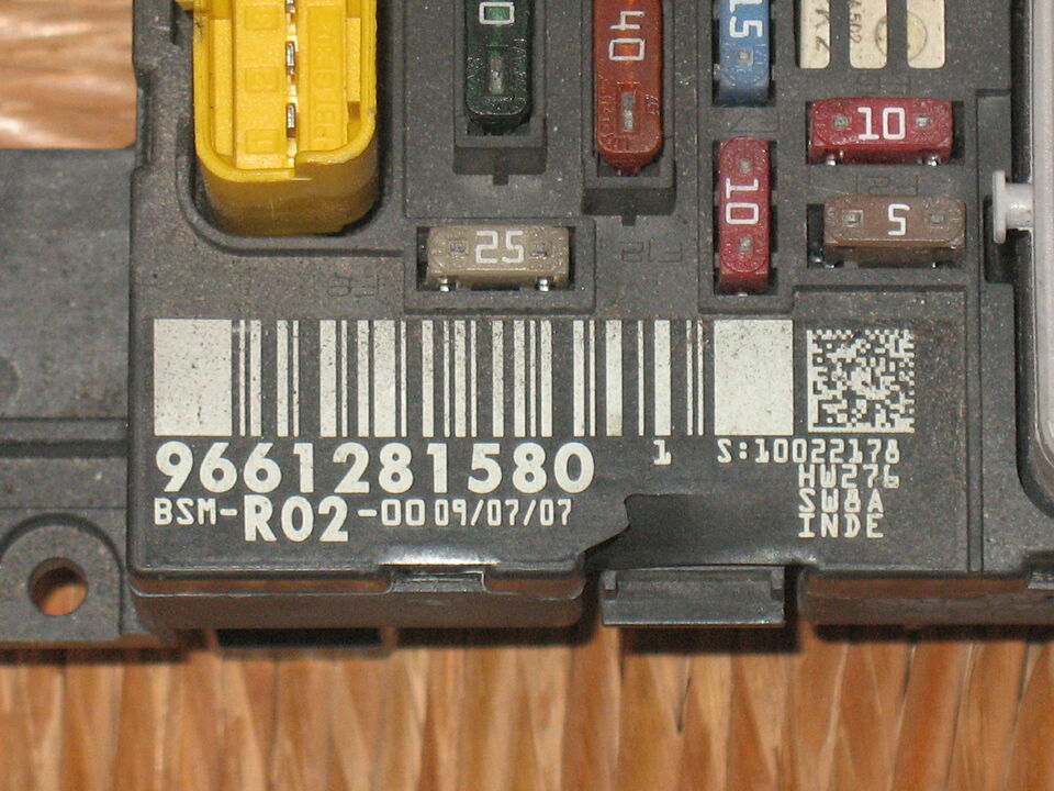 Bsm r02 delphi citroen peugeot 9661281580 BSM-R02-00