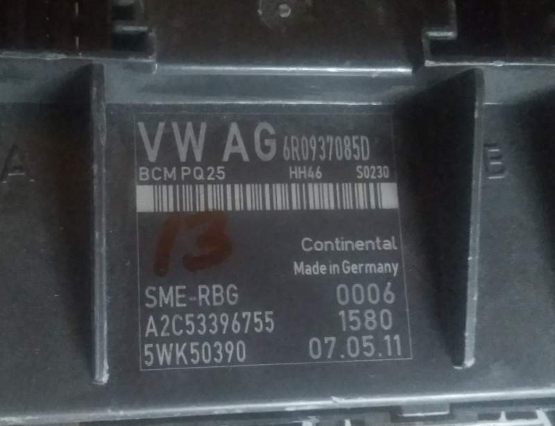 BODY VW AUDI SEAT SKODA 6R0937085D A2C53396755 5WK50390