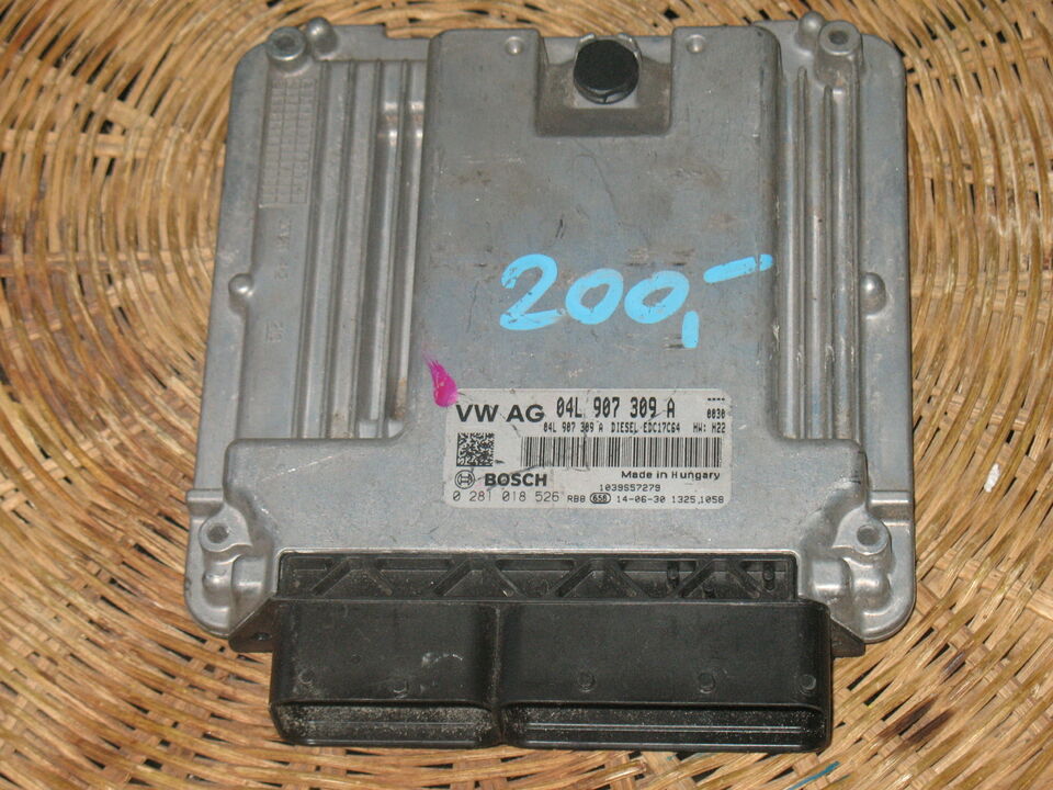 ECU AUDI VOLKSWAGEN 2.0 TDI 0281018526 04L907309A EDC17C64