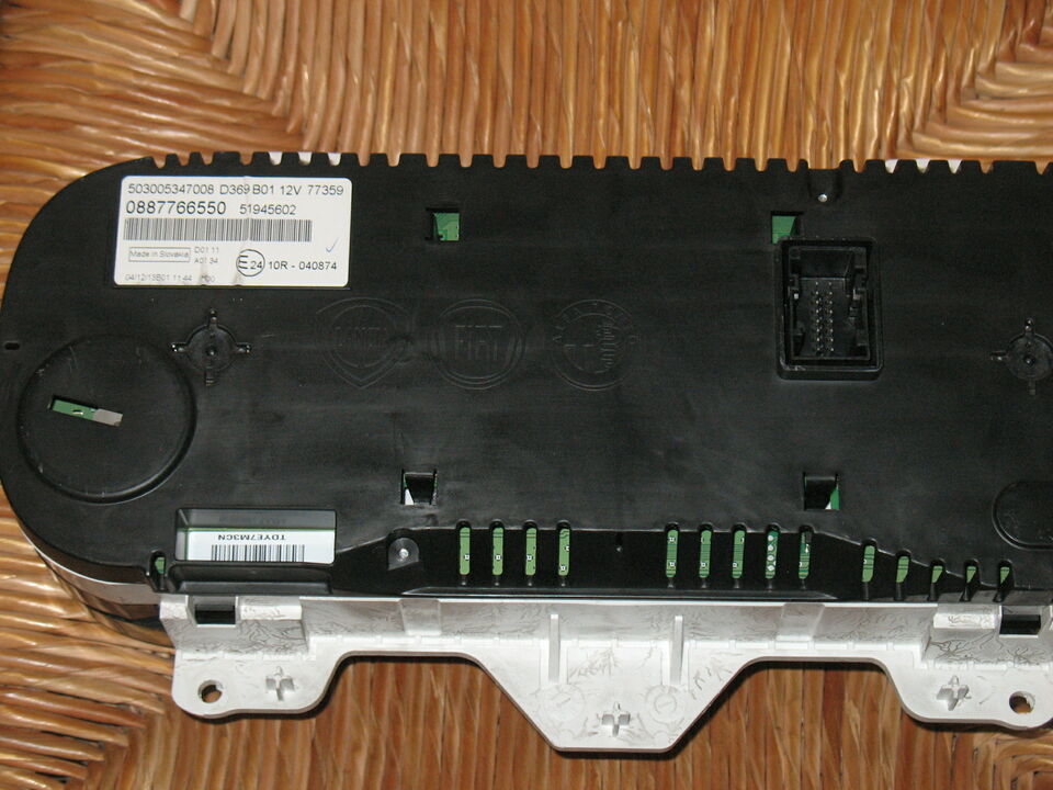 Quadro strumenti 51945602 fiat panda new 319 0887766550