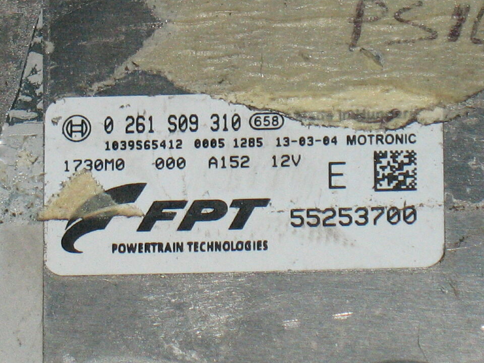 ECU Alfa Romeo Giulietta 1.4 T FPT 55253700 0261S09310 ME17 3.0