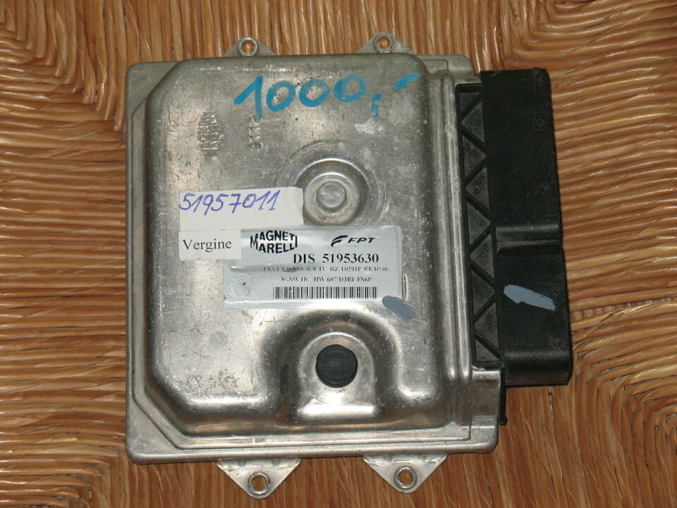 ECU CENTRALINA FIAT 500 0.9 51957011 105 HP 8GSW.HC HW607