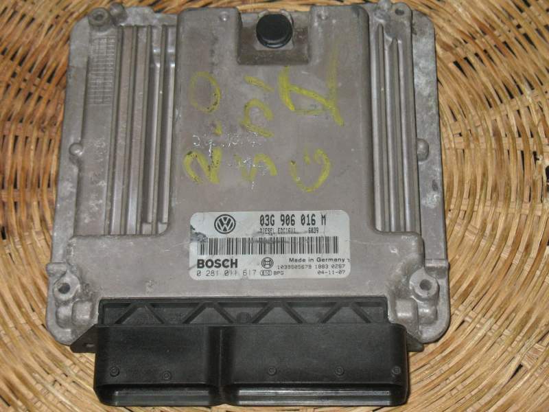 ECU VW GOLF 2.0 SDI 03G906016M BOSCH 0281011617 EDC 16U1-5.41