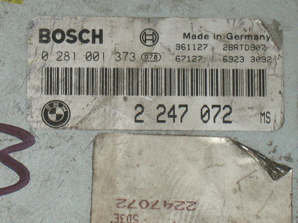 ECU CENTRALINA MOTORE BMW E39 525 0281001373 2247072