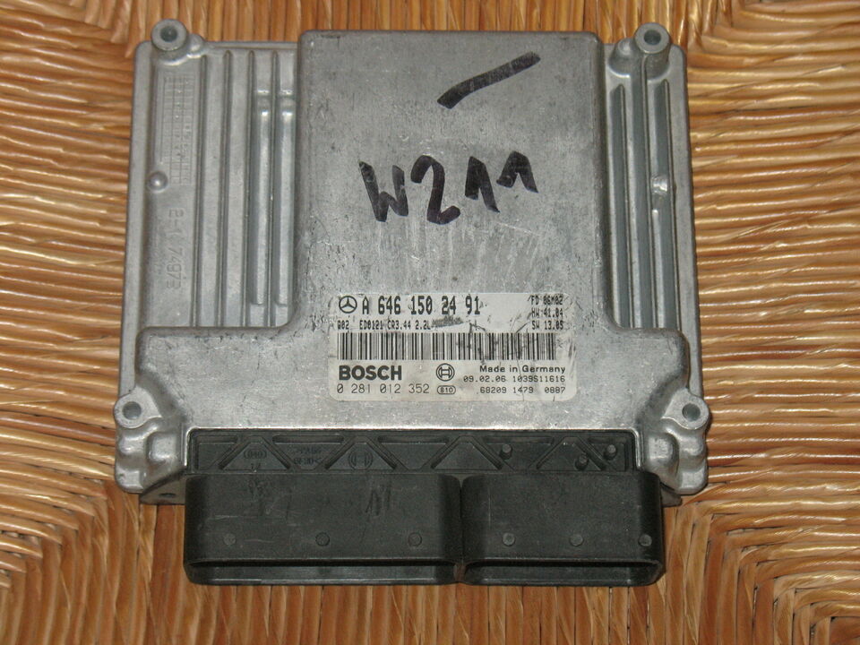 ECU MERCEDES E 2.2 0281012352 A6461502491 CR3.44 EDC16C2 9.44