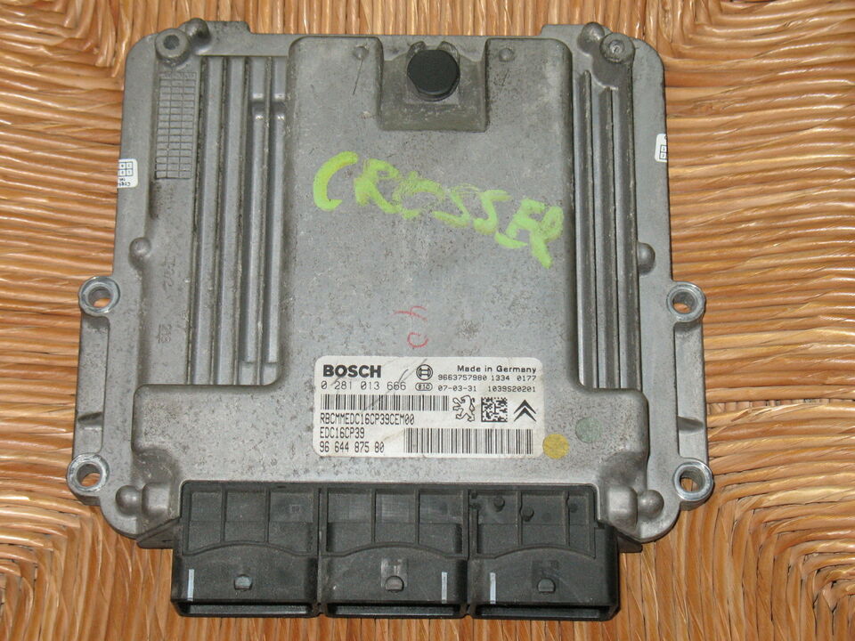 ECU CITROEN PEUGEOT 2.2 HDI BOSCH 0281013666 9664487580 EDC16CP39