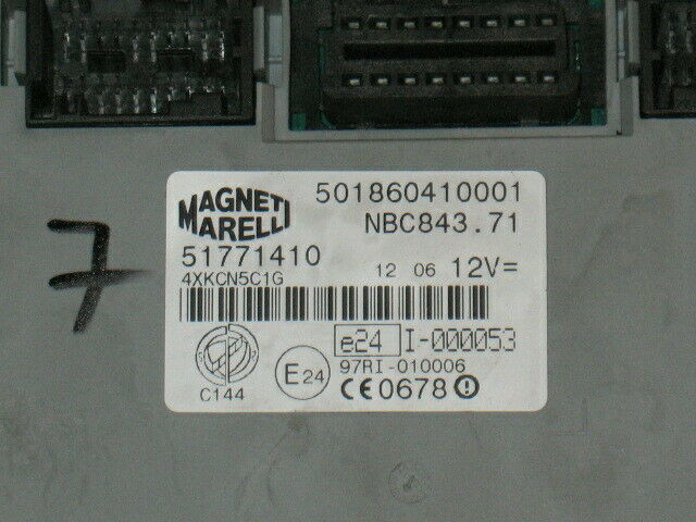 Body Computer Lancia Y 1.3 MAGNETI MARELLI 51771410 501860410001