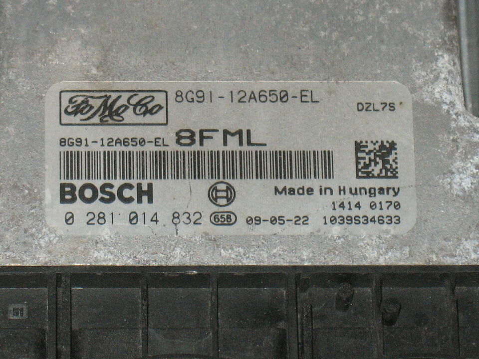 FORD MONDEO 2.0 TDCI EDC16CP39 0281014832 8G91 12A650-EL 8FML