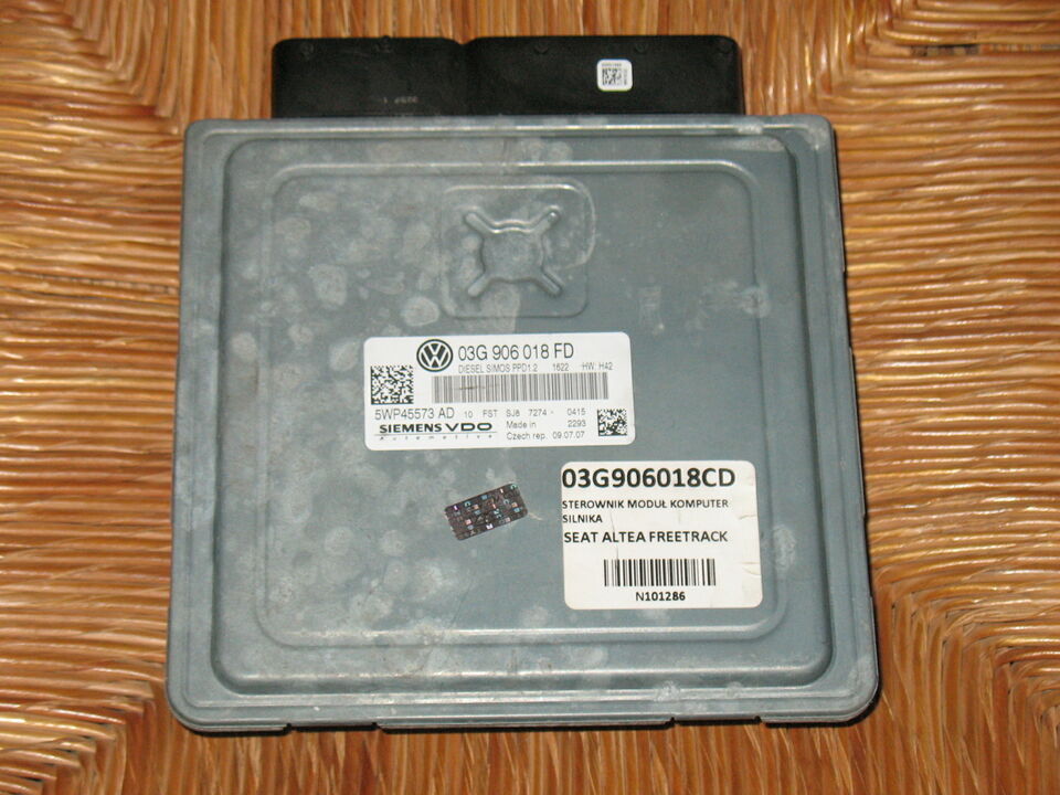 ECU Seat Altea 2.0TDI 03G906018FD 5WP45573 SIMOS PPD1.2 HW H42