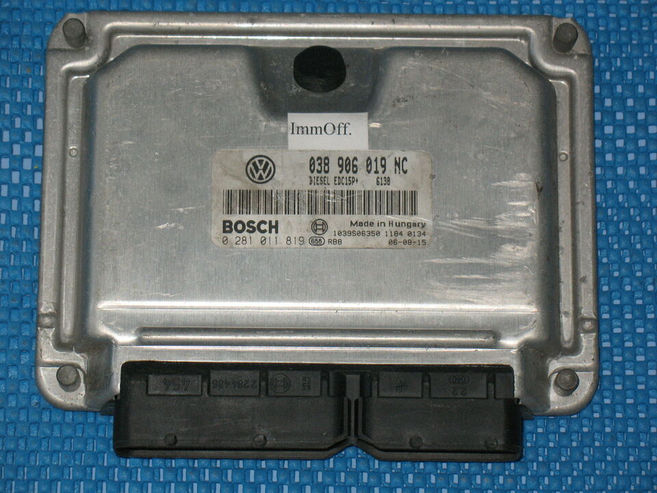 VW VOLKSWAGEN POLO 1.9 TDI 038906019NC, 038 906 019 NC