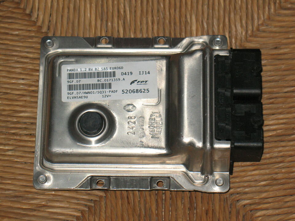 ECU FIAT PANDA 1.2 8V EURO6D 52068625 9GF.D7 HWN01 9GF