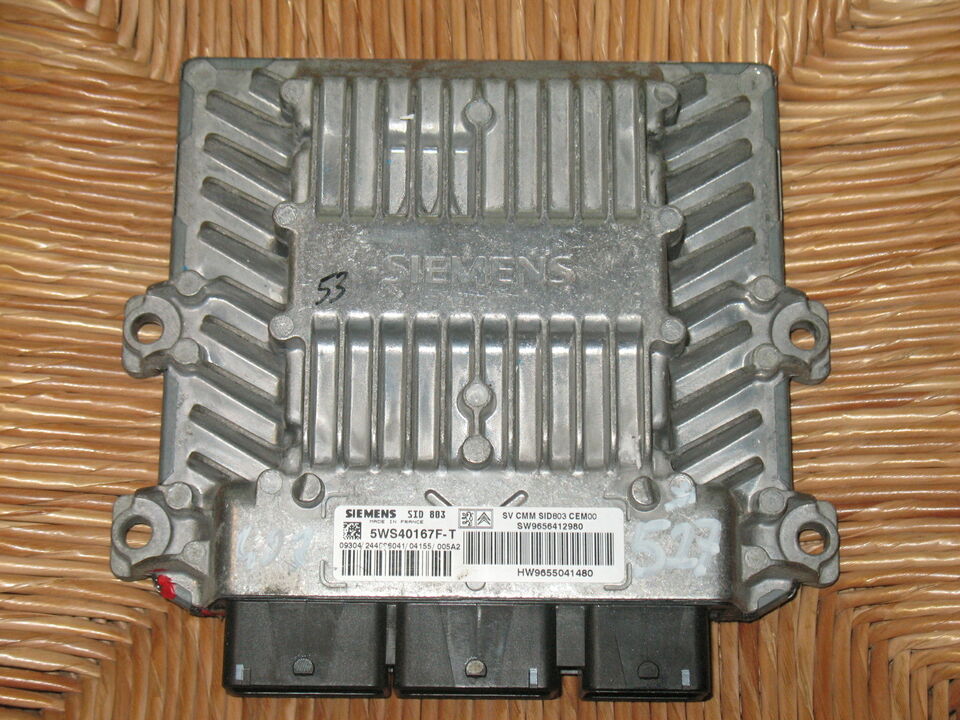 ECU PEUGEOT 407 307 2.0 HDI 5WS40167F-T HW9055041480
