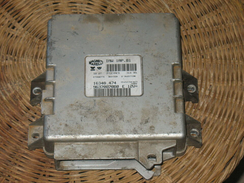 Ecu peugeot 206 magneti marelli iaw 1ap.81 9637087080