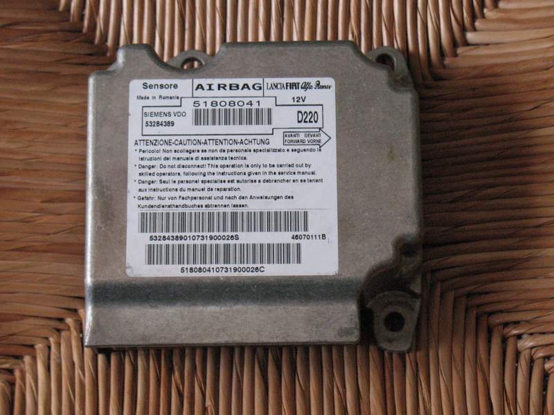ECU Lancia Delta - 51808041 Siemens 53284389 - FIAT BRAVO