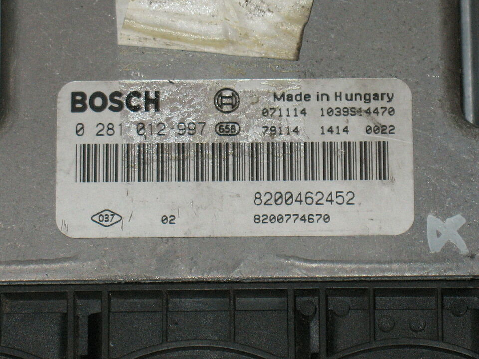 ECU Renault Scenic 2.0 DCI 0281012997 8200462452 EDC16CP33 6.1