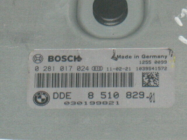 KIT ECU BMW 320 2.0 0281017024 DDE8510829 5WK49515EBR