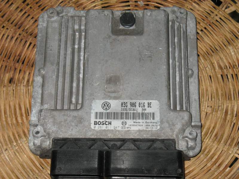 ECU Skoda Octavia 1Z 2004-201  0281011947 03G906016BE EDC 16U1-5.41