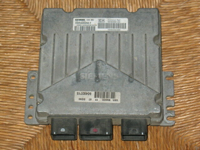 Ecu peugeot citroen siemens sid801 5ws40025e-t sw9646801080