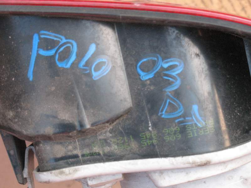 Gruppi ottici fanali posteriori dx/sx vw polo '03