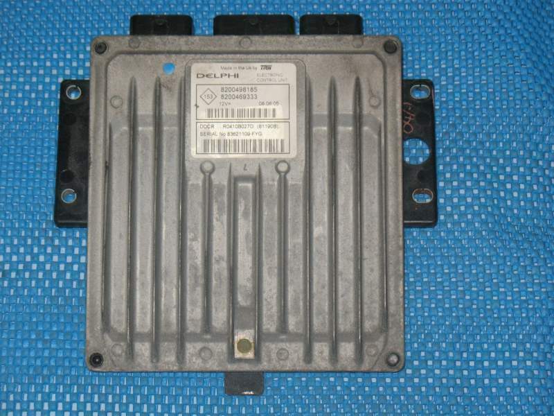 ECU RENAULT CLIO 1.5 DCI Delphi R0410B027D 8200498185 8200469333